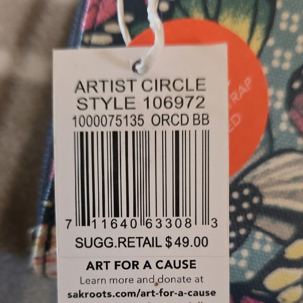 NWT Sakroots Smartphone Wristlet Crossbody - Picture 8 of 10